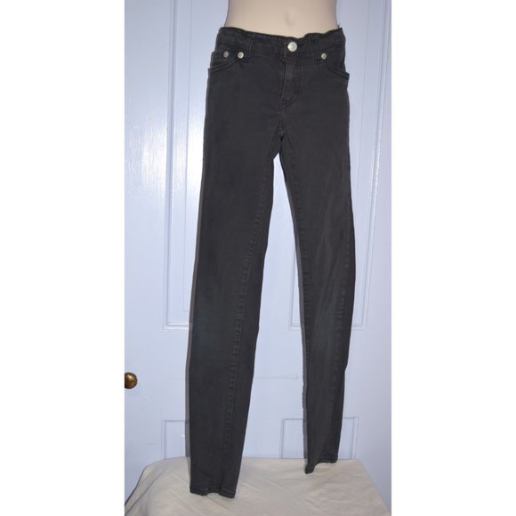 Levi's Black 710 Super Skinny Jeans size 12R - Picture 3 of 5